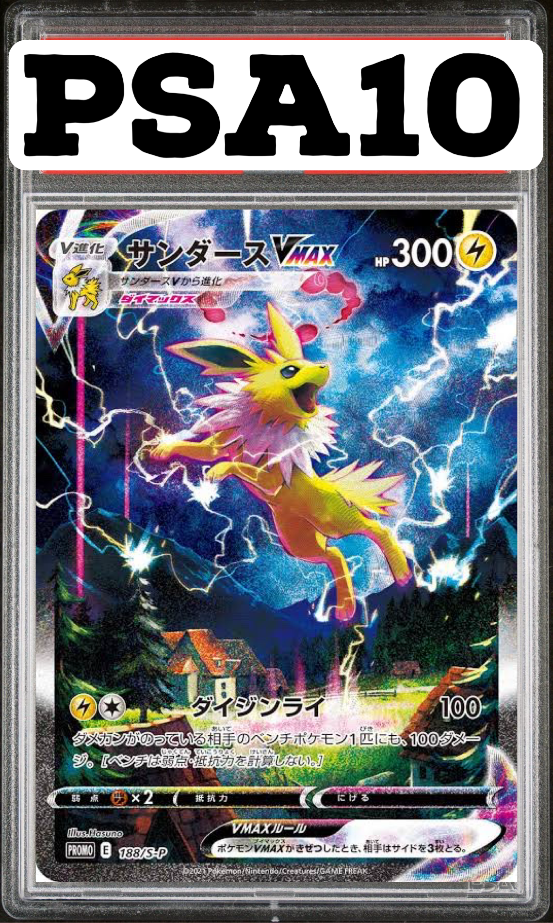 サンダース夏ポケカPROMO 188/S- P