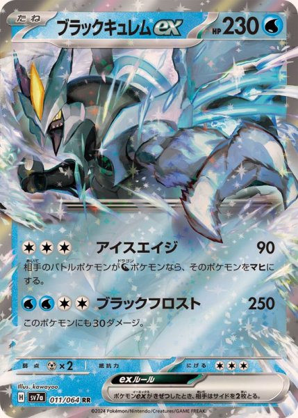 ブラックキュレムex RR 011/064 SV7a